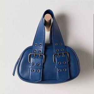 NWT FREE PEOPLE Say Yes Bag in Blue